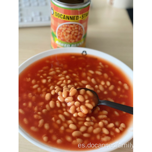 frijoles enlatados en salsa de tomate a granel